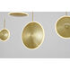 Canada LED 15.7 inch Gold Chandelier Ceiling Light