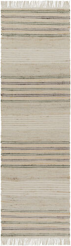 Trabzon 96 X 30 inch Taupe Rug, Runner