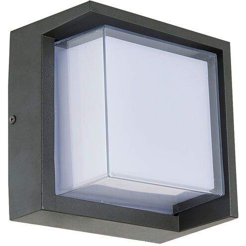 Geo LED 6.3 inch Matte Black ADA Wall Sconce Wall Light