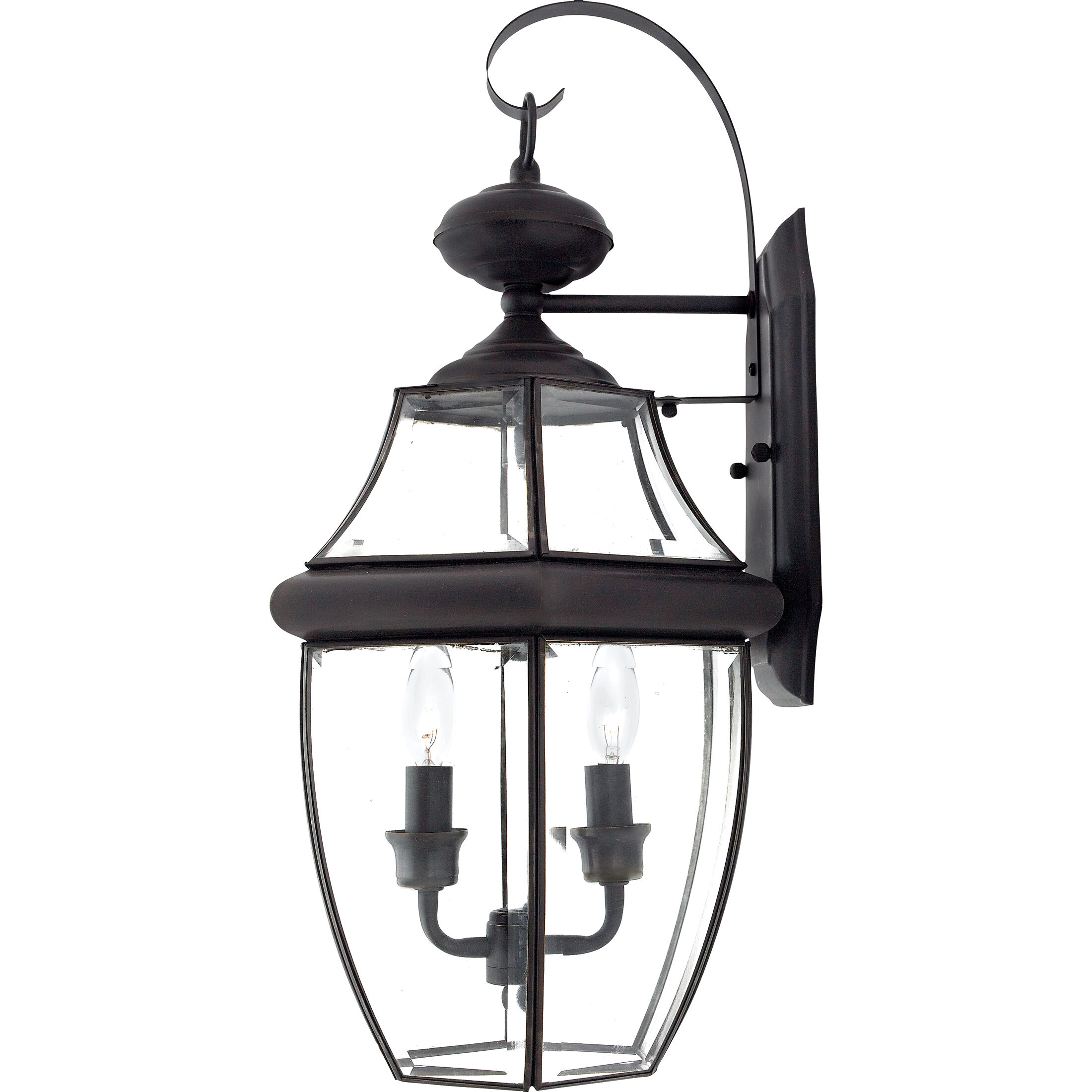 Newbury 2 Light 20 inch Medici Bronze Outdoor Wall Lantern