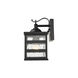 Outer Banks 1 Light 16 inch Matte Black Exterior Wall Mount