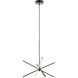 Jaxx LED 24 inch Black Pendant Ceiling Light