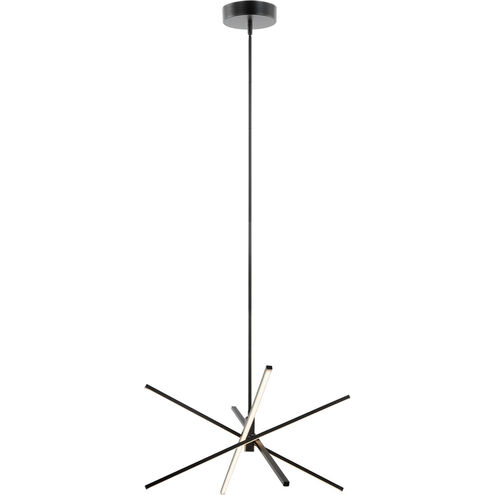 Jaxx LED 24 inch Black Pendant Ceiling Light