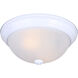 Madison 2 Light 14.5 inch White Flush Mount Ceiling Light