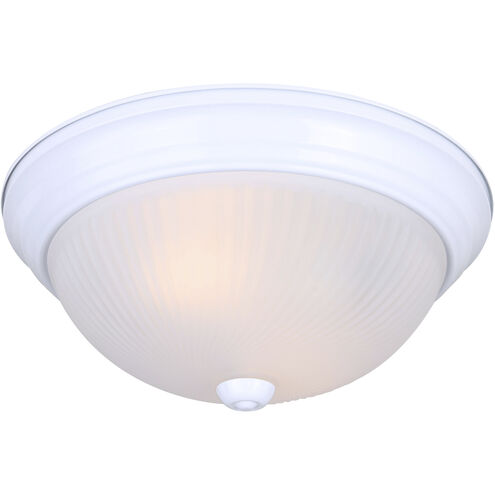 Madison 2 Light 14.5 inch White Flush Mount Ceiling Light