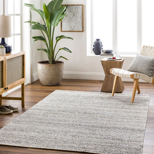 Reika 168 X 120 inch Light Gray Rug, Rectangle