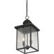 Newberry 2 Light 9 inch English Bronze Outdoor Hanging Lantern