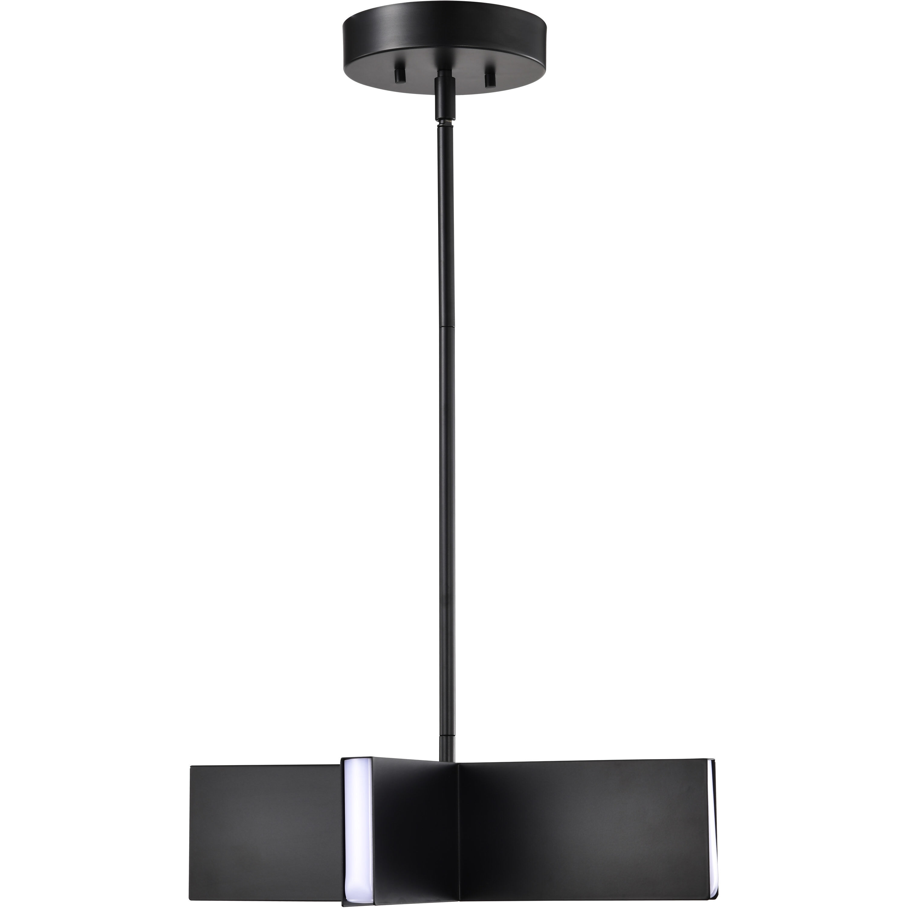 Blaine LED 15.75 inch Matte Black Pendant Ceiling Light