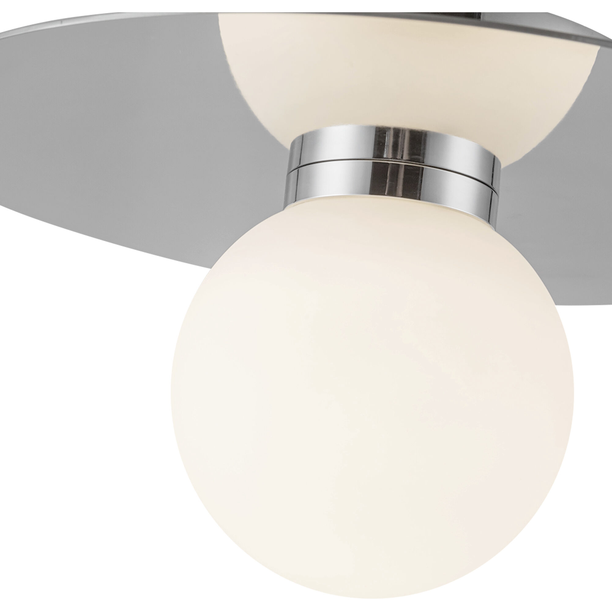 Elixir LED 9.88 inch Chrome Flush Mount Ceiling Light