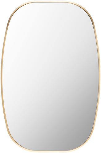 Aranya 29.53 X 19.69 inch Gold Mirror, Rectangle