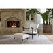 Oscar Dark Brown and Cream Arm Chair