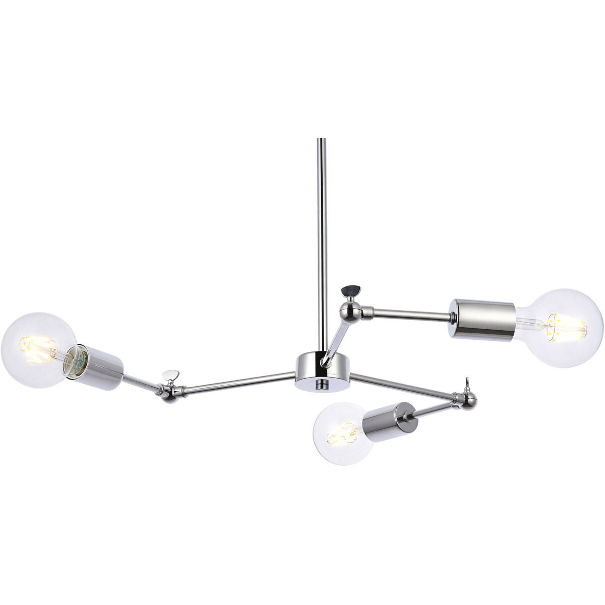 Furlong 3 Light 28.4 inch Chrome Pendant Ceiling Light
