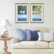 Waterside Collection Blue Framed Art