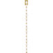 Sean Lavin Collier LED Natural Brass ADA Wall Sconce Wall Light, Integrated LED