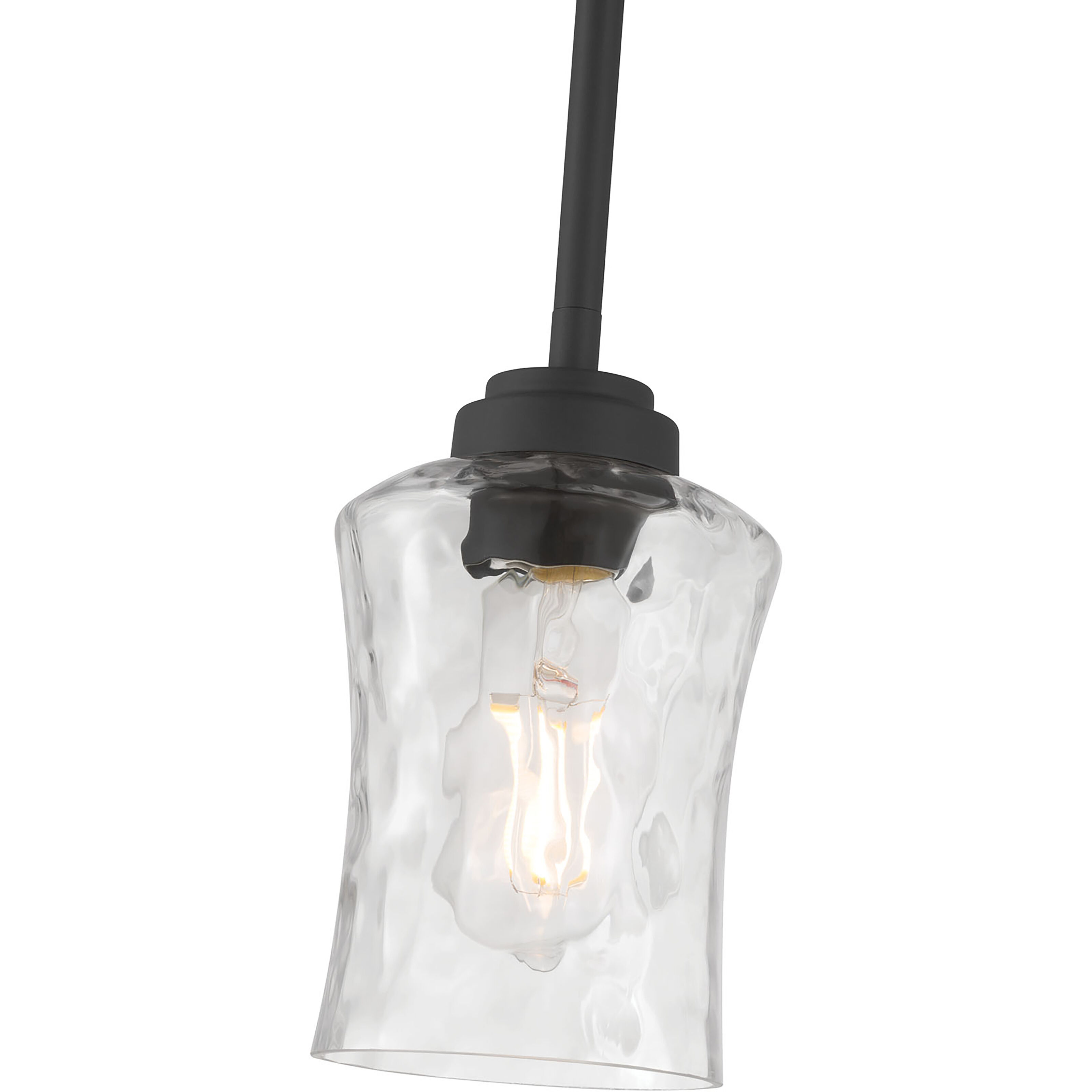Clarvyn 1 Light 5 inch Matte Black Mini Pendant Ceiling Light