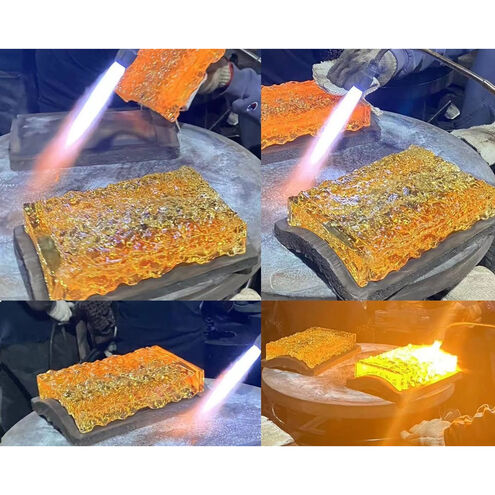 Lava LED 6 inch Brass Mini Pendant Ceiling Light