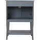 Mason 24 X 33 inch Grey and Chrome Vanity Set