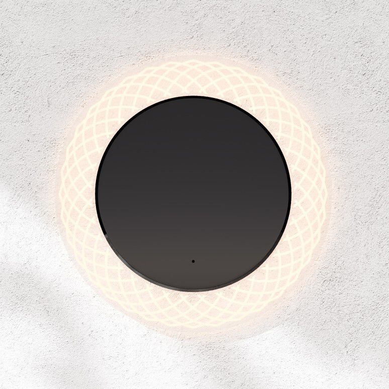 Perla 48 X 48 inch LED Lighted Mirror, Vanita by Oxygen