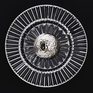 Rosetta Wall Sconce Wall Light in Polished Nickel