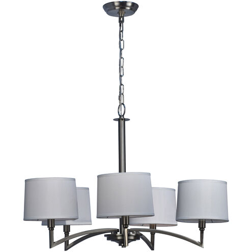 Springdale 5 Light 28 inch Satin Nickel Pendant Ceiling Light