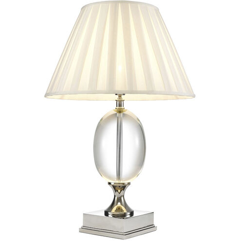 Galvin 26.38 inch 100.00 watt Nickel Table Lamp Portable Light