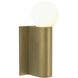 Ortona 1 Light 4.33 inch Matte Brushed Brass ADA Interior Wall Light