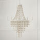 Carissa 8 Light 40.5 inch Organic White Chandelier Ceiling Light