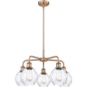 Waverly 5 Light 24 inch Antique Copper Chandelier Ceiling Light