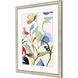 In Rome Blue and Green and Orange and Red Framed Art