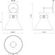 Alora Mood Emerson 1 Light 8.75 inch Matte Black and Aged Gold Bath Vanity Light Wall Light