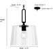 Diamara 1 Light 13.75 inch Matte Black Pendant Ceiling Light