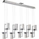 Bejamin LED 4.75 inch Chrome Pendant Ceiling Light
