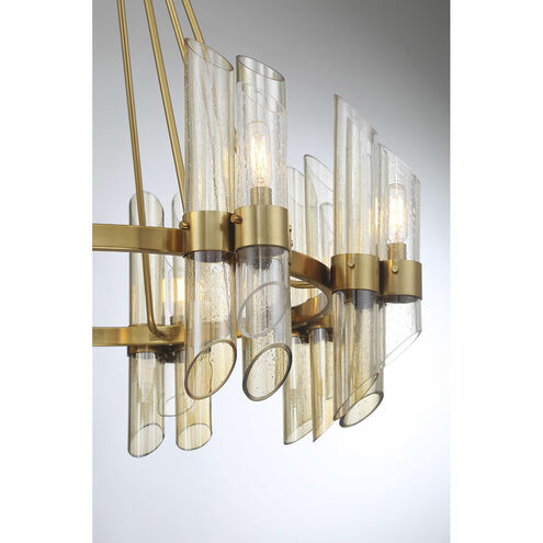 Biltmore 8 Light 30 inch Warm Brass Chandelier Ceiling Light