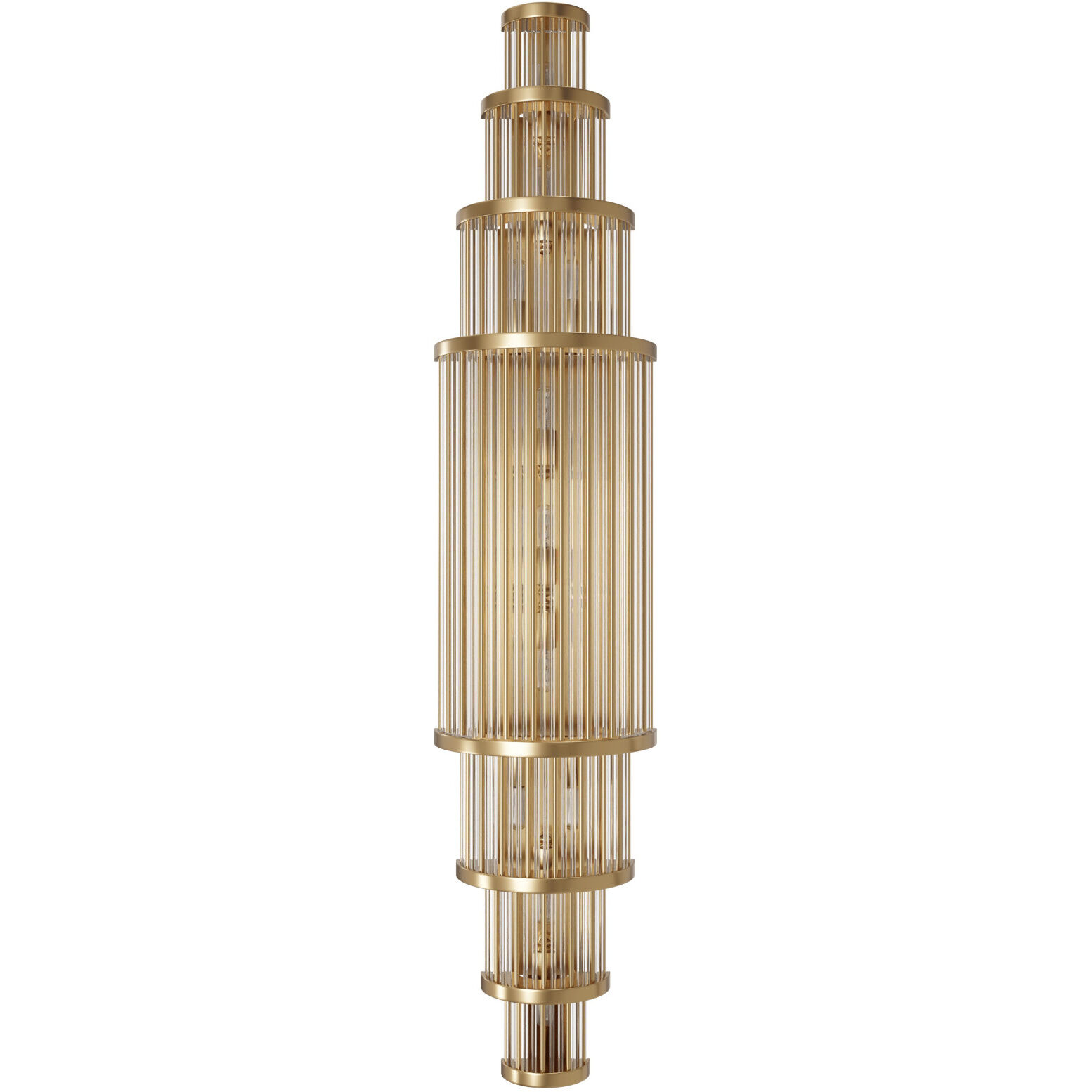 Waldorf Wall Sconce Wall Light in Aged Brass