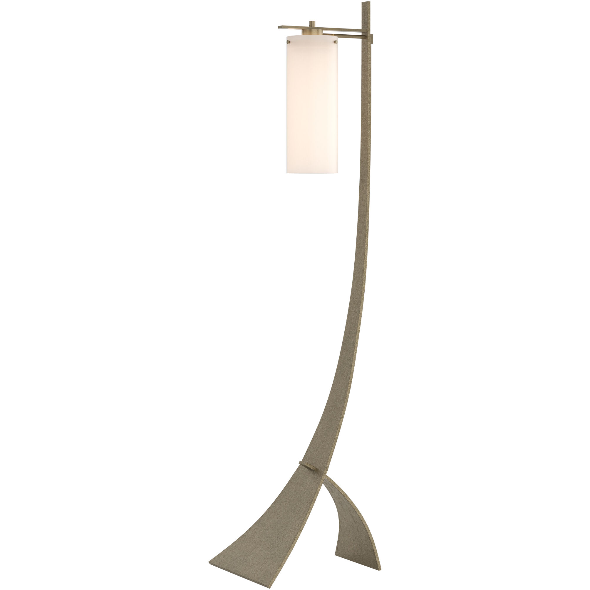 Stasis 58.5 inch 100 watt Soft Gold Floor Lamp Portable Light