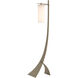 Stasis 58.5 inch 100 watt Soft Gold Floor Lamp Portable Light