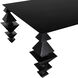 Sagrada 62 X 34 inch Matte Black Coffee Table