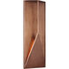 Kelly by Kelly Wearstler Punto LED 38 inch Natural Copper Outdoor Wall Lantern