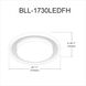 Boullier LED 17.25 inch Matte White Flush Mount Ceiling Light