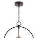 Southern Living Emerson Bell Jar 4 Light 18.25 inch Oil Rubbed Bronze Pendant Ceiling Light, Large