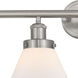 Cone 4 Light 34.75 inch Brushed Satin Nickel Bath Vanity Light Wall Light