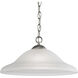Conway 1 Light 6 inch Brushed Nickel Pendant Ceiling Light