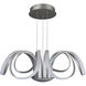 Capella 30 inch Silver Chandelier Ceiling Light