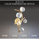 Forever Audacity LED 8.25 inch French Gold Wall Sconce Wall Light