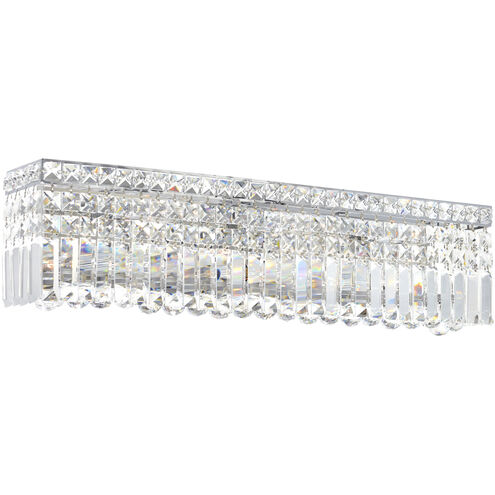 Colosseum 6 Light 26 inch Chrome Vanity Light Wall Light