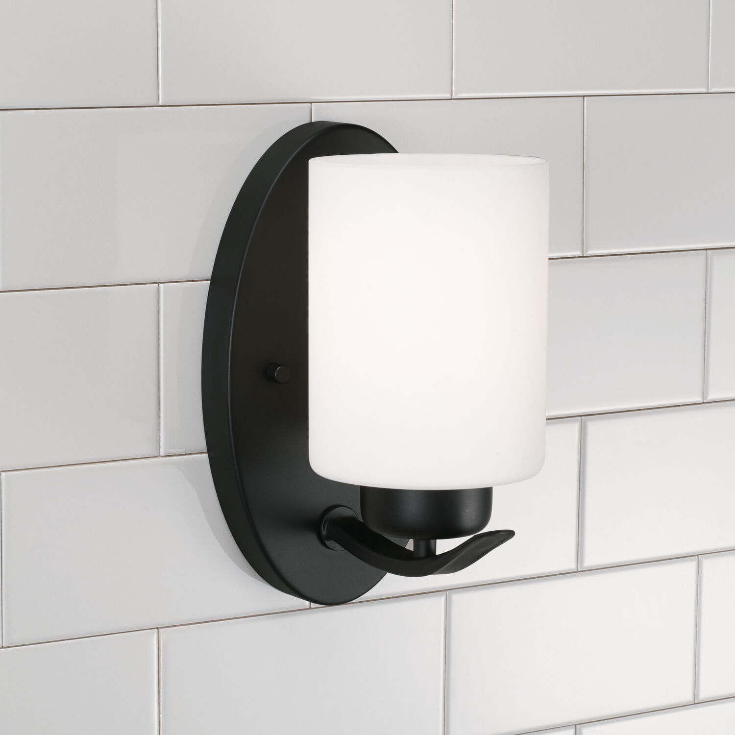 Dixon 1 Light 5 inch Matte Black Sconce Wall Light