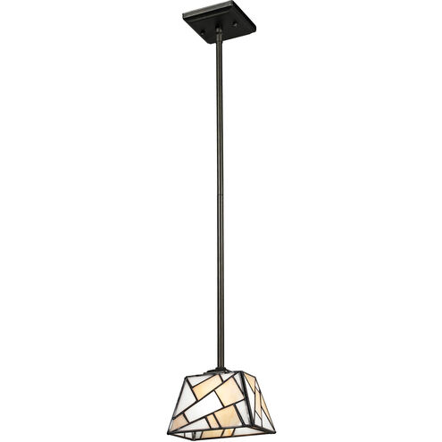 Evelyn 1 Light 6 inch Dark Bronze Mini Pendant Ceiling Light