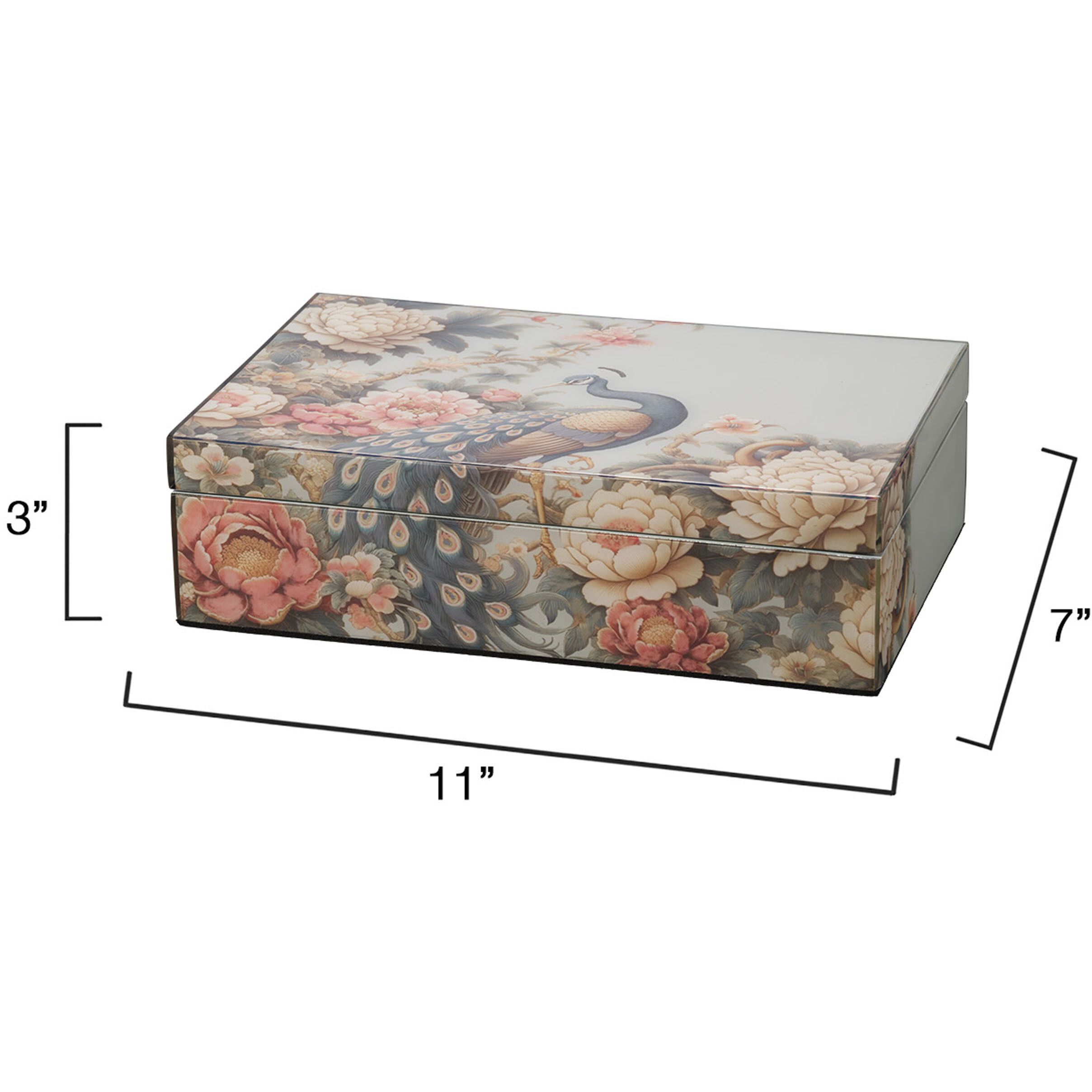 Mural 11 inch Sky Blue and Multicolor Box, Inline