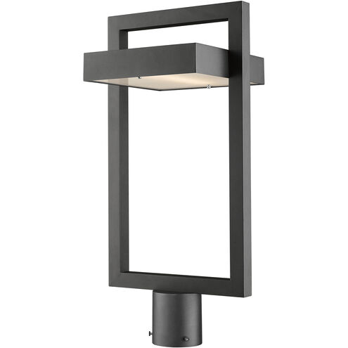 Luttrel LED 21.63 inch Black Outdoor Post Mount Fixture