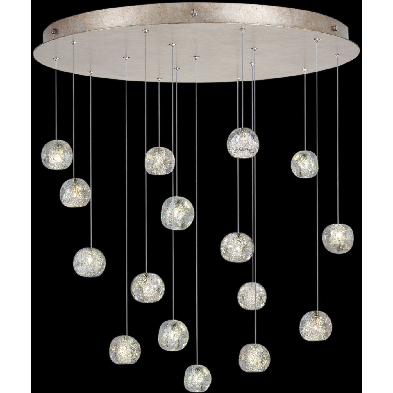 Natural Inspirations 16 Light 32 inch Gold Pendant Ceiling Light